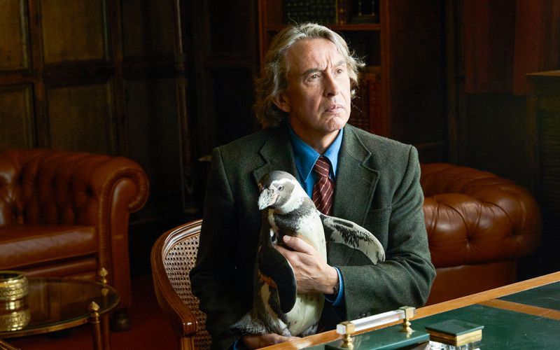 Das Schicksal führte sie zusammen, bald schon sind sie ein unzertrennliches Team: Tom Michell (Steve Coogan) und der Magellanpinguin Juan Salvador.