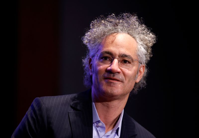 Sein Unternehmen scheint auf einem unaufhaltsamen Weg nach oben zu sein: Alex Karp, CEO von Palantir.