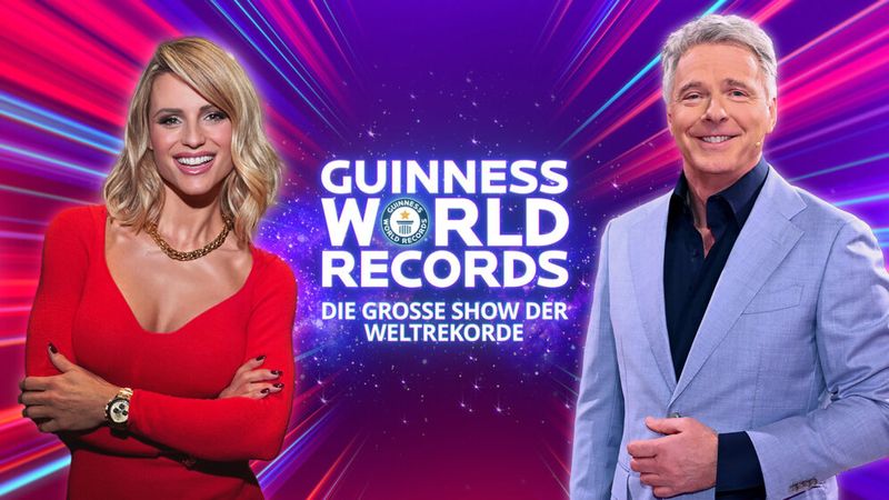 Michelle Hunziker und Jörg Pilawa wollen für Rekorde sorgen.