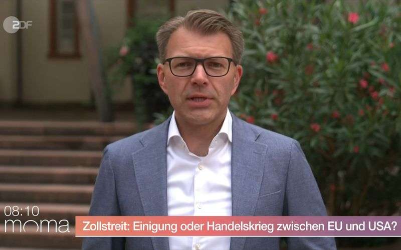 CDU-Politiker Daniel Caspary hat im ZDF-"Morgenmagazin" über die aktuellen Zollverhandlungen mit Donald Trump gesprochen und deutliche Worte gewählt.