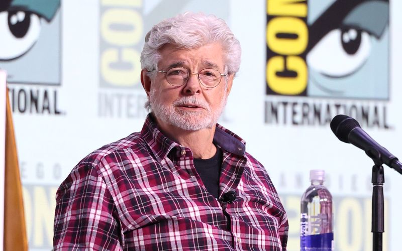 Premiere: "Star Wars"-Schöpfer George Lucas besuchte dieses Jahr zum ersten Mal die Comic-Con in San Diego.