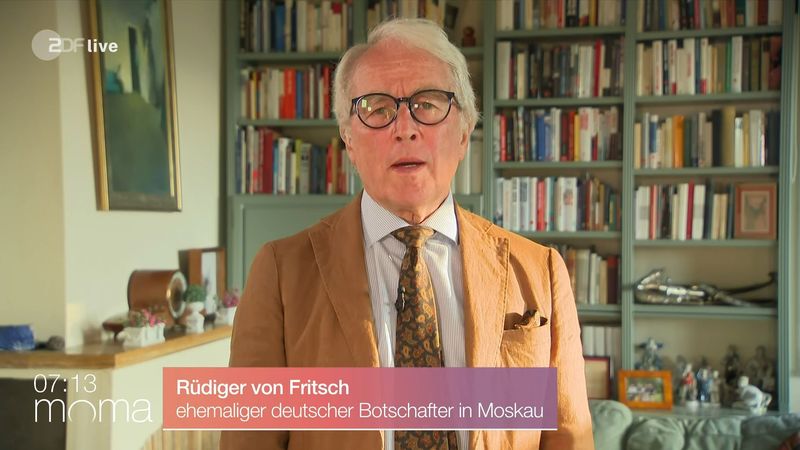 Ex-Botschafter Rüdiger von Fritsch forderte im ZDF-"Morgenmagazin" mehr "westliche Geschlossenheit".