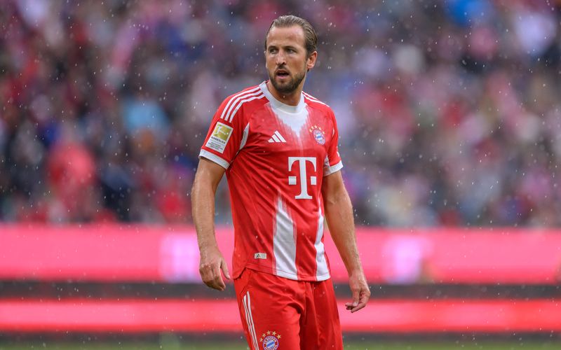 Bayern Münchens Star-Stürmer Harry Kane ist aktueller Torschützenkönig der Bundesliga, traf in der letzten Saison 26-mal. Damit würde er gegen RB Leipzig sicher gerne weitermachen.