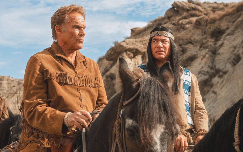 "Raushauen kann man es immer noch": Christian Tramitz und Michael "Bully" Herbig in "Das Kanu des Manitu".