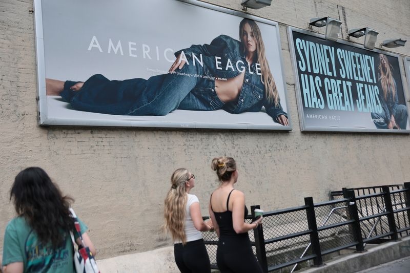Die Jeans-Werbung mit Sydney Sweeney erregt in den USA die Gemüter.