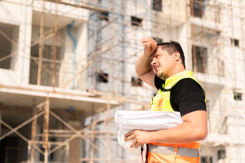 Vor allem Beschäftigte, die im Freien arbeiten, machen die hohen Temperaturen zu schaffen.