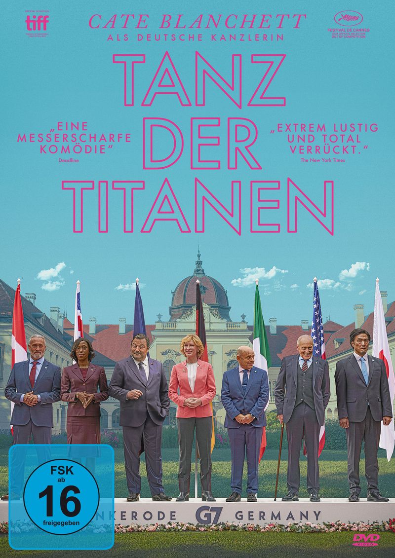 "Tanz der Titanen" ist eine groteske Politiker-Satire.