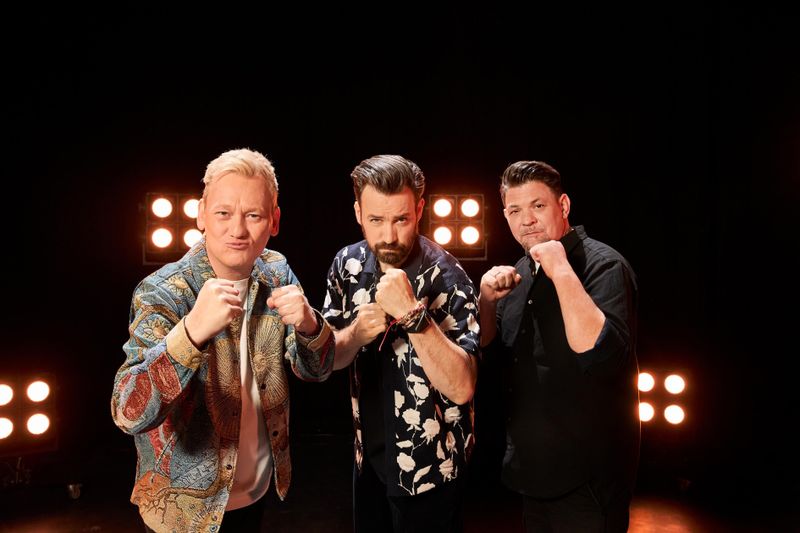 Neue Folgen von "Drei gegen Einen - Die Show der Champions" starten auf RTL. Neu im Team: Jan Köppen (Mitte). 