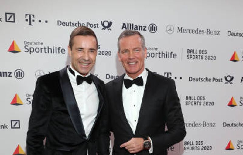 Henry Maske - hier mit Kai Pflaume in Wiesbaden auf dem Ball des Sports - löste in den 90-ern als "Gentleman" diesseits und jenseits des Rings den deutschen Box-Boom aus.