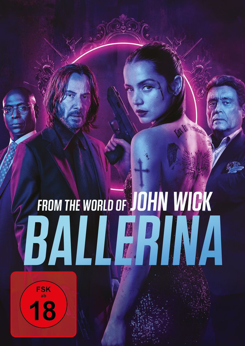 "Ballerina" ist ein mit Spannung erwartetes "John Wick"-Spin-off mit Ana de Armas in der Hauptrolle und Keanu Reeves in einer Nebenrolle.