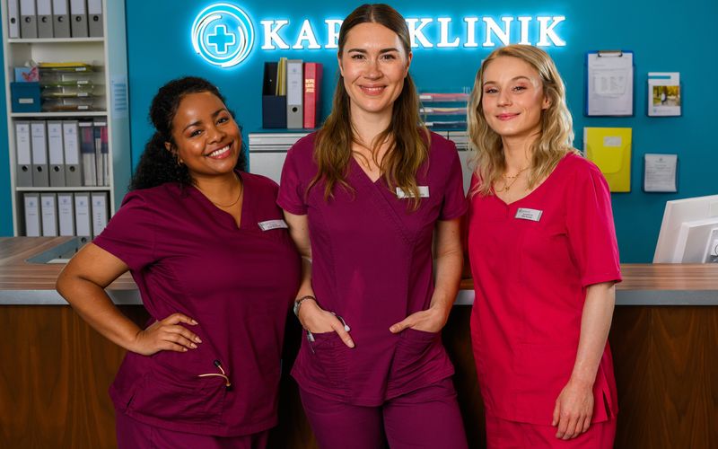 "Bettys Diagnose" startet in die zwölfte Staffel. Mit dabei sind wieder Krankenpflegerin Zoe Breitner (Catherine Chikosi),  die leitende Krankenpflegerin Elisabeth Hertz (Henrike Hahn) und Schwesternschülerin Mia Kunze (Antonia Döring).