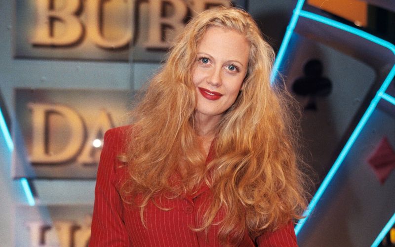Als Assistentin von Elmar Hörig stand Barbara Schöneberger in der Sat.1-Spieleshow "Bube, Dame, Hörig" vor der Kamera.