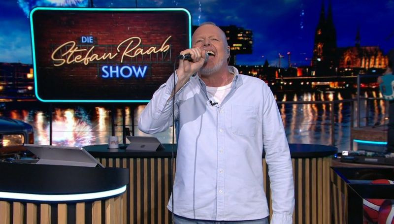 Stefan Raab ist diese Woche regelmäßig für 15 Minuten in der Prime Time bei RTL zu sehen.