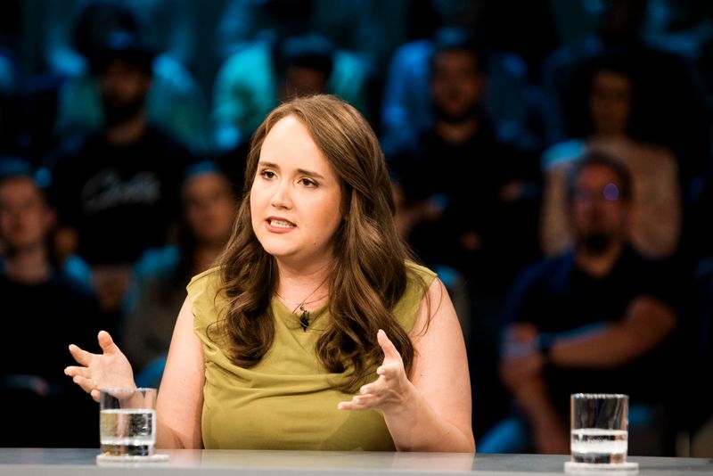 Ricarda Lang kritisierte Friedrich Merz scharf.