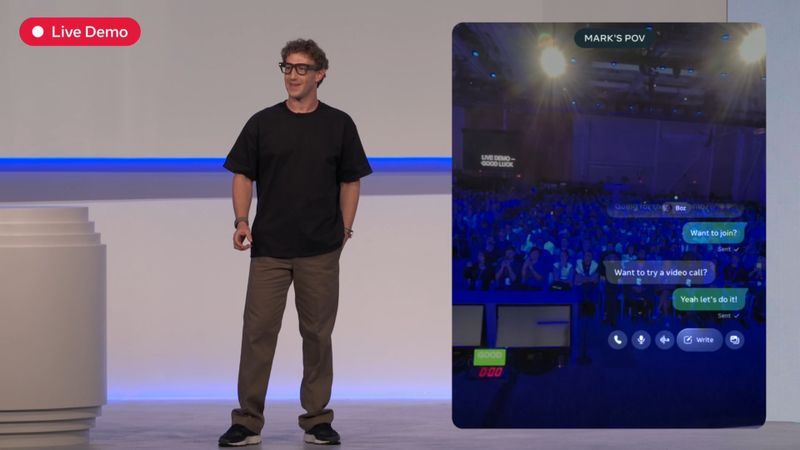 Die Vorstellung der neuen Ray-Ban Meta-Brille mit Künstlicher Intelligenz lief nicht gerade rund.