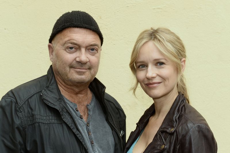 Gemeinsam mit Kollegin Stefanie Stappenbeck feiert Florian Martens 100 Folgen "Ein starkes Team".