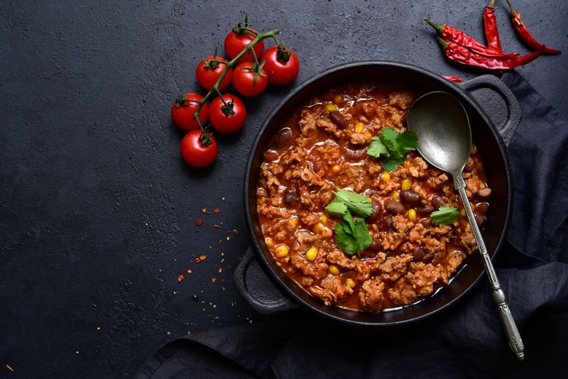 Der Fleischeintopf Chili con carne zählt zu den Lieblingsessen der Deutschen.