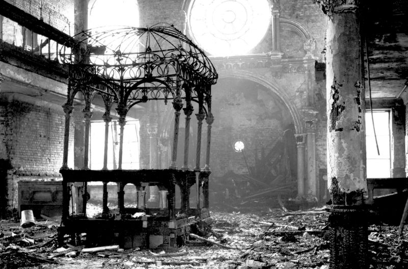 Rund 1.400 Synagogen wurden während der Novemberpogrome zerstört.