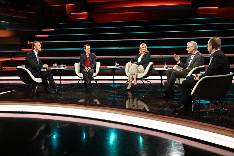 Am Donnerstag diskutierte Markus Lanz mit (von links) Karl Lauterbach, Kerstin Münstermann, Martin Werding und Peter Neumann.