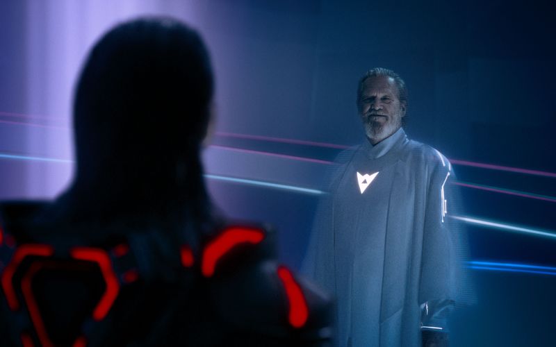 Star der ersten beiden Filme: Auch in "Tron: Ares" ist Jeff Bridges wieder dabei.
