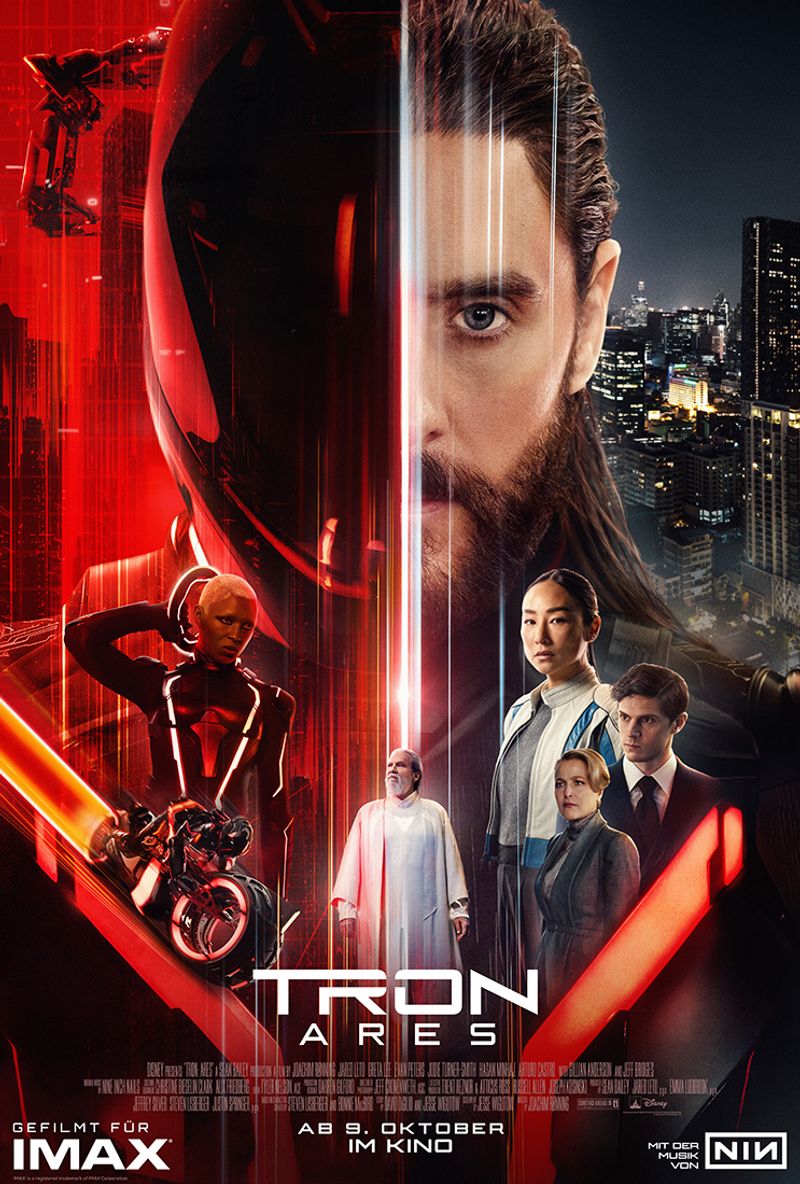 Nach dem Original von 1982 und dem ersten Sequel von 2010 kommt mit "Tron: Ares" der dritte Teil der ikonischen Science-Fiction-Reihe ins Kino.