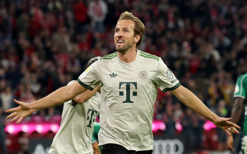 Bayern-Stürmer Harry Kane ist derzeit in Torlaune.