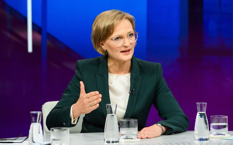 Grünen-Chefin Franziska Brantner sah die von der Koalition beschlossenen Reformen kritisch.