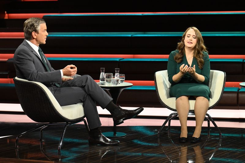 Bei "Markus Lanz" beteuerte Ex-Grünen-Chefin Ricarda Lang, dass es nie einen Zwang zum Gendern gegeben habe.