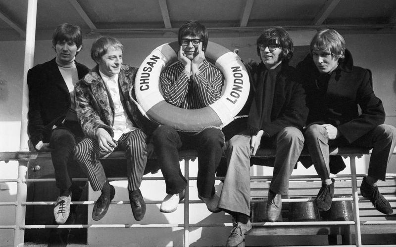 Mann über Bord? Manfred Mann (Mitte) und seine Band in den 60er-Jahren.