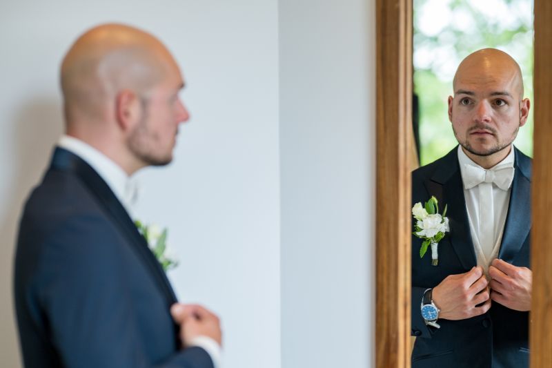 Tut er das Richtige? Daniel vor seinem Ja-Wort.