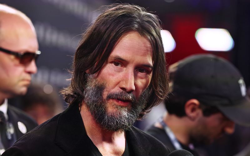 Spiritueller Superstar: Keanu Reeves bei der Premiere seines Films "Good Fortune" in Toronto.