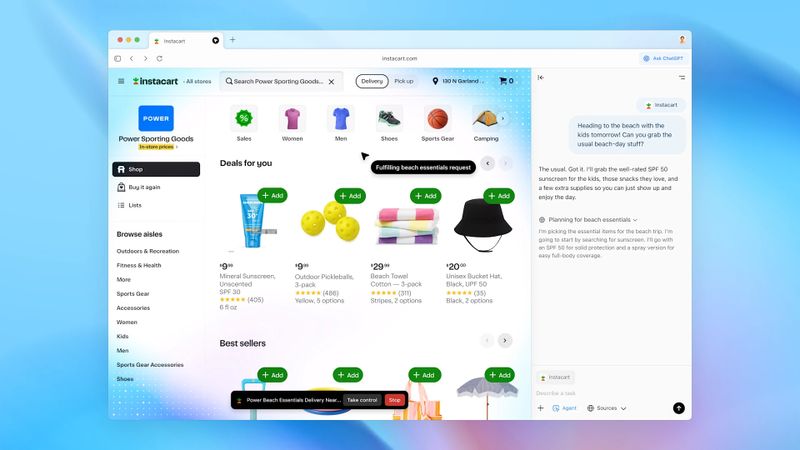 Im Internet surfen und gleichzeitig mit ChatGPT reden: OpenAI startet mit "ChatGPT Atlas" seinen eigenen KI-Browser.