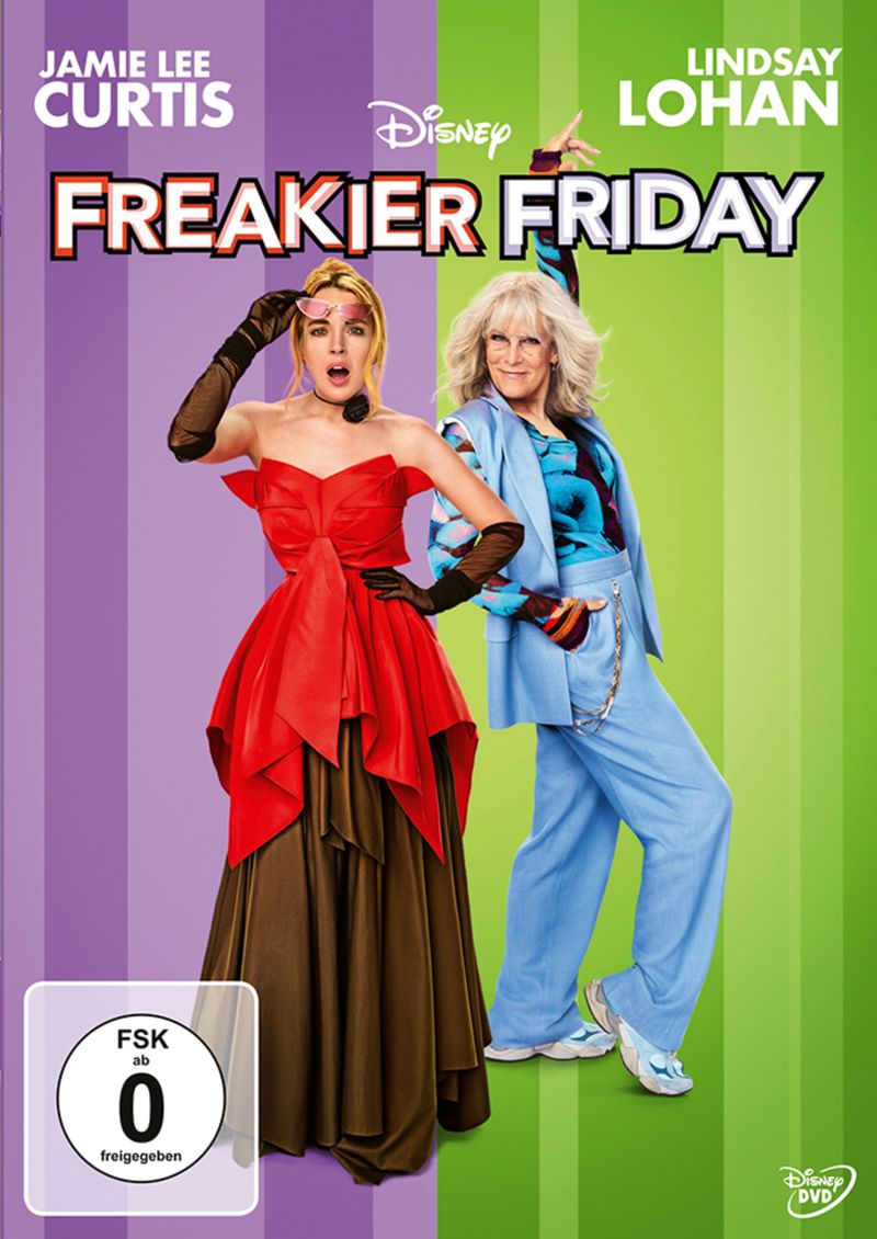 "Freakier Friday" ist die Fortsetzung zu einer 22 Jahre alten Körpertausch-Komödie mit Lindsay Lohan und Jamie Lee Curtis.