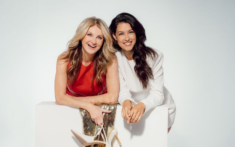 Frauke Ludowig (links) und Rebecca Mir werden Kolleginnen bei "Exclusiv".