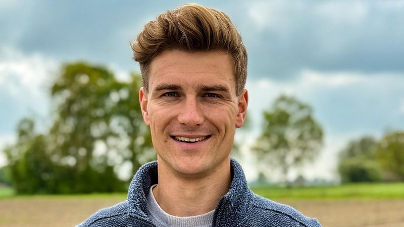 Hofft auf die große Liebe: Landwirt Friedrich.