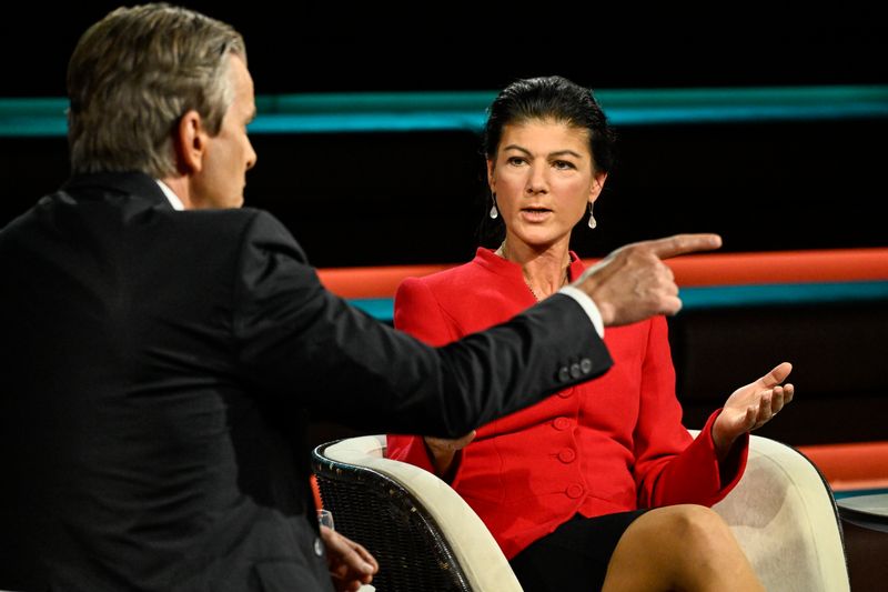 Sahra Wagenknecht warf dem öffentlich-rechtlichen Rundfunk vor, Meinungen wie die des BSW bewusst zu unterdrücken.