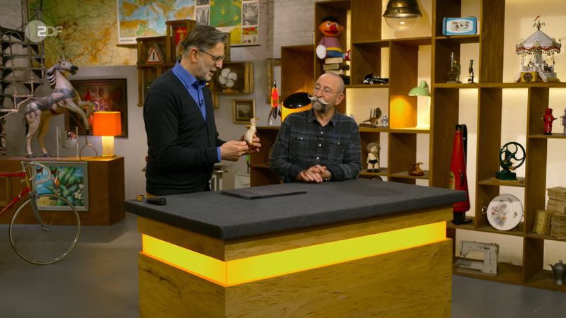 Horst Lichter wusste nicht recht, was er beim Anblick dieses Objekts sagen sollte: "Oh Gott, oh Gott, oh Gott - der ist ein wenig gerupft." Ob das wohl gute Vorzeichen für einen lukrativen Verkauf waren?