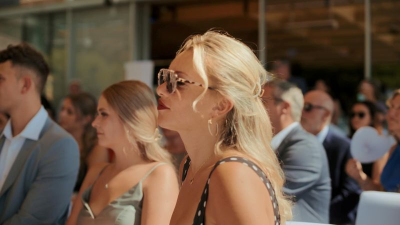 Die Hochzeitsfeier fand Evelyn "einfach schön", die Bekanntschaft mit "Horsti" verlief dagegen leider ohne Kribbeln im Bauch.