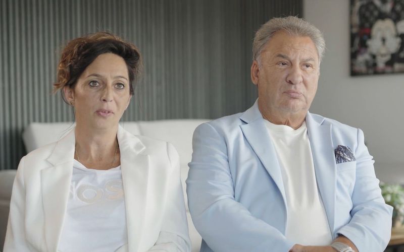 Ungleiches Paar: Heidi und Mike.