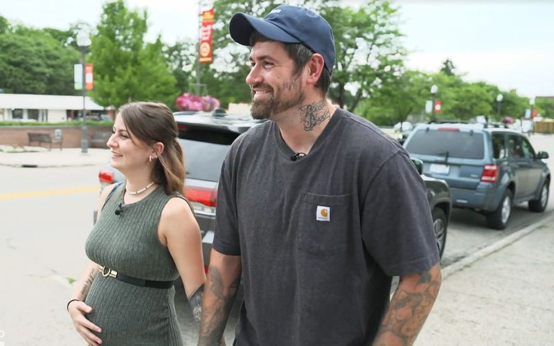 Zeit zu zweit ist wegen der Arbeit rar bei Rebecca und Kory - umso mehr genießen sie solche Momente.