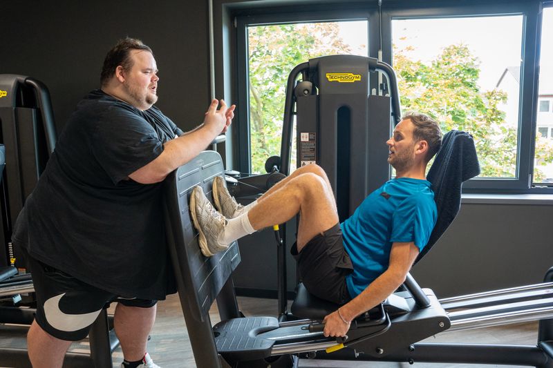 Als Personal Trainer will Torsten anderen Übergewichtigen das Gefühl geben, gesehen zu werden.