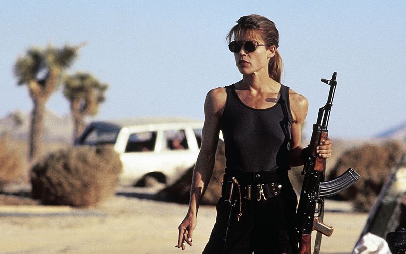 Mit der Figur Sarah Connor schuf Linda Hamilton eine Ikone des Actionkinos. 
