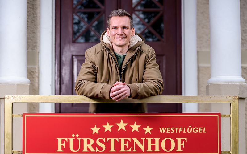 Frederik Bott steigt bei "Sturm der Liebe" ein.