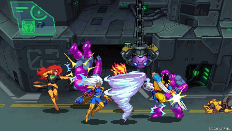 Oldschool-Gameplay trifft auf Retro-Look: Das Beat'em-Up "Marvel Cosmic Invasion" erinnert an die gute alte Zeit der Arcade Games. Ab 1. Dezember können Fans mit den Superhelden des Marvel-Universums auf PC, PS5, Xbox und Switch 1/2 gegen den Superschurken Annihilus und seine Schergen antreten. Zu den 15 spielbaren Charakteren zählen Captain America, She-Hulk, Wolverine, Spider-Man, Storm, Venom, Black Panther, Silver Surfer und Iron Man.
