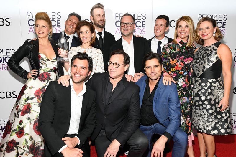 Der Cast von "Fuller House", die Fortsetzung der beliebten Sitcom "Full House".