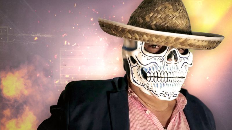 In der ZDF-Doku "Narco Circus - Mexikos Kampf gegen die Drogen" packen einige mexikanische Kartell-Mitglieder aus - stets mit einer Totenmaske, um nicht erkannt zu werden.