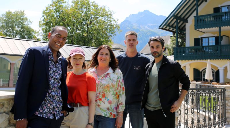 Die Kommissare Jerry Paulsen (Peter Marton, von links) und Sophia Strasser (Katharina Leonore Goebel) ermitteln im Krimi unter der Regie von Sabine Derflinger. Kameramann Klaus Achter setzte die Geschichte rund um den "Ganoven" Tarek Kristo (Luca Dimic) in Szene.
