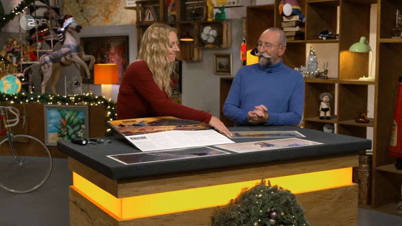 "Das ist ... Star Trek oder so?", riet Horst Lichter. Annika Raßbach sprach jedem Fan aus der Seele: "Ach! Mein Herz!" Ihr Hinweis an den Moderator: "Knapp daneben." Lichter machte es nur schlimmer: "Raumschiff Enterprise!"