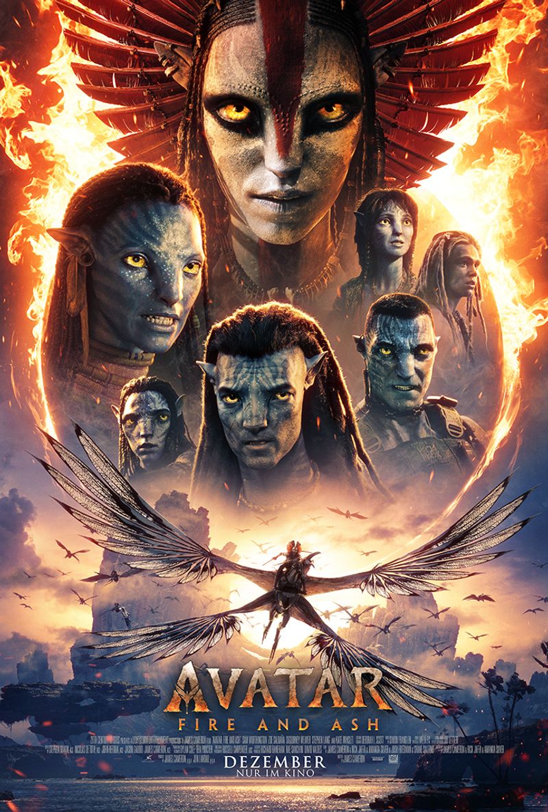 Mit "Fire and Ash" bringt James Cameron den dritten Teil seiner überaus erfolgreichen "Avatar"-Reihe ins Kino.