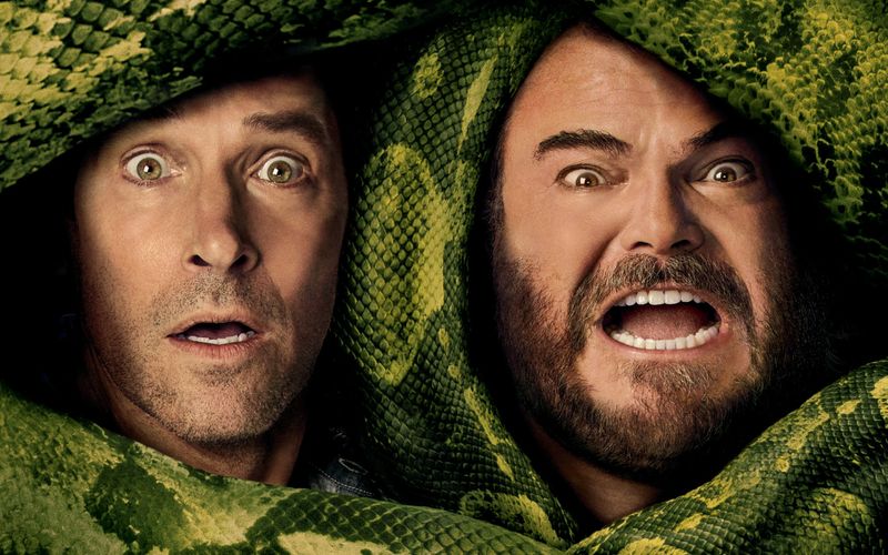 Paul Rudd (links) und Jack Black kommen in der Actionkomödie "Anaconda" einer Riesenschlange in die Quere.